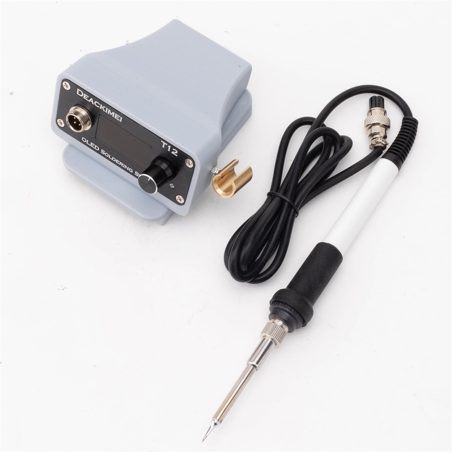 Soldering Station T12 Oled - Stacja lutownicza/lutownica do akumulatorów Greenworks 24V,