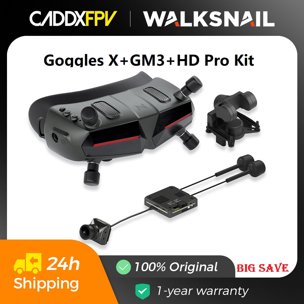 Fpv Goggles Avatar Hd Receiver - Okulary Caddx Walksnail Avatar HD Goggles