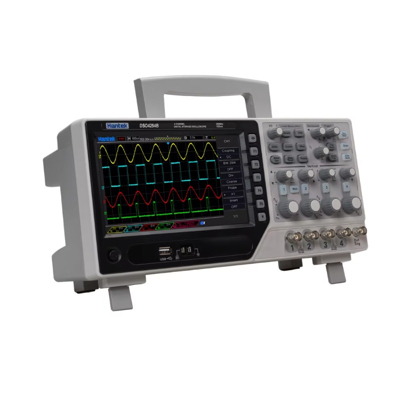 Oscyloskop cyfrowy serii Hante – Digital Storage Oscilloscope 100Mhz 4Ch recenzja i cena