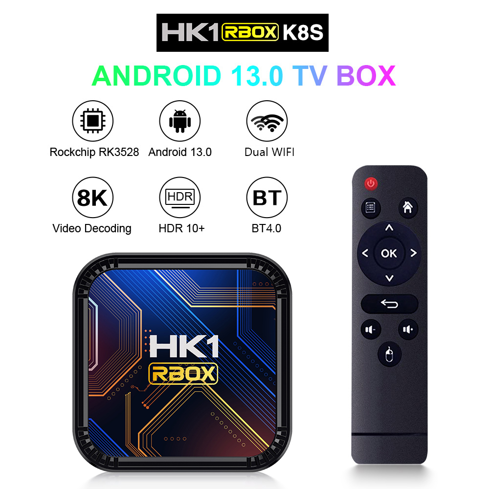 HK1 K8S Android 13 TV Box Rock – Radxa Rock 5B 16Gb recenzja i cena