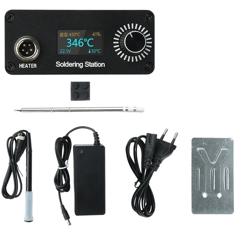 Stacja lutownicza B23B T12 do  – Soldering Station T12 Oled recenzja i cena
