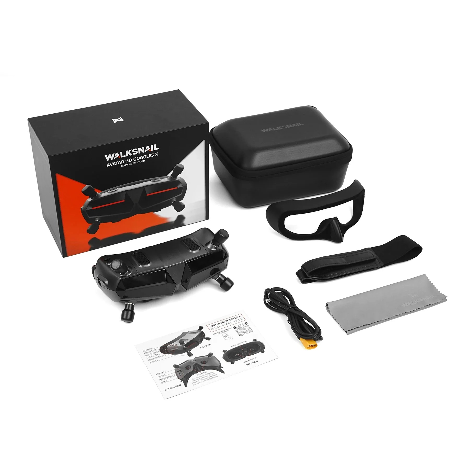 Okulary FPV CADDXFPV Walksnail – Fpv Goggles Avatar Hd Receiver recenzja i cena