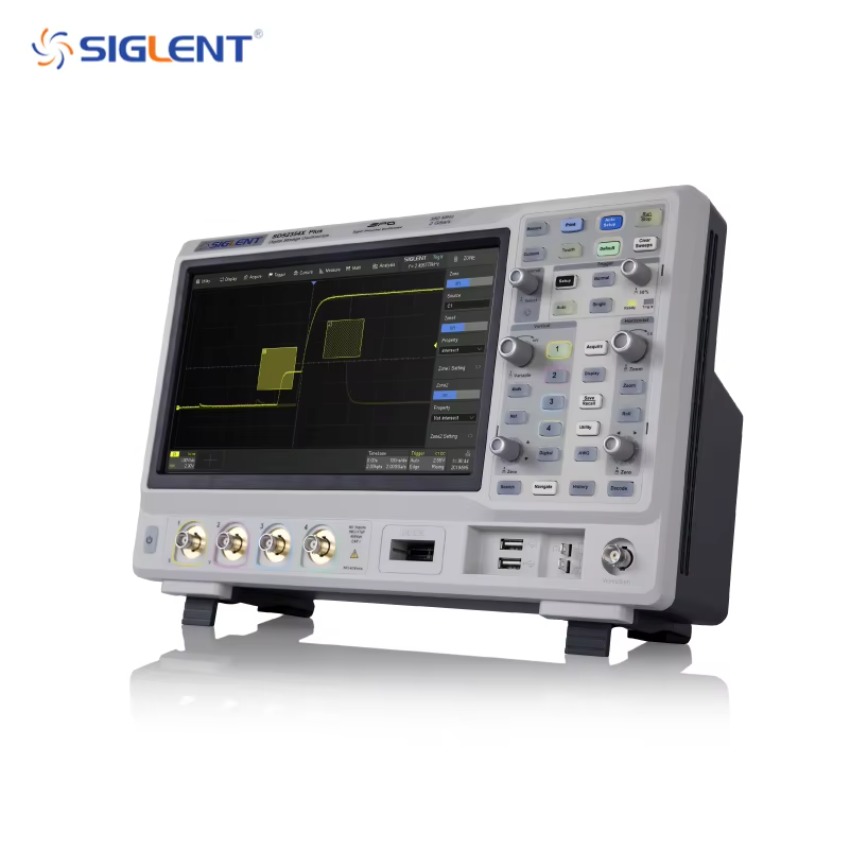 SIGLENT SDS2104X PLUS 4-kanało – Digital Storage Oscilloscope 100Mhz 4Ch recenzja i cena